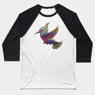 Prismatic Hummingbird Baseball T-Shirt